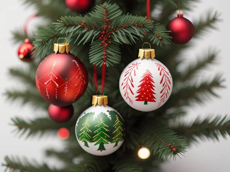 Alte Weihnachtskugeln