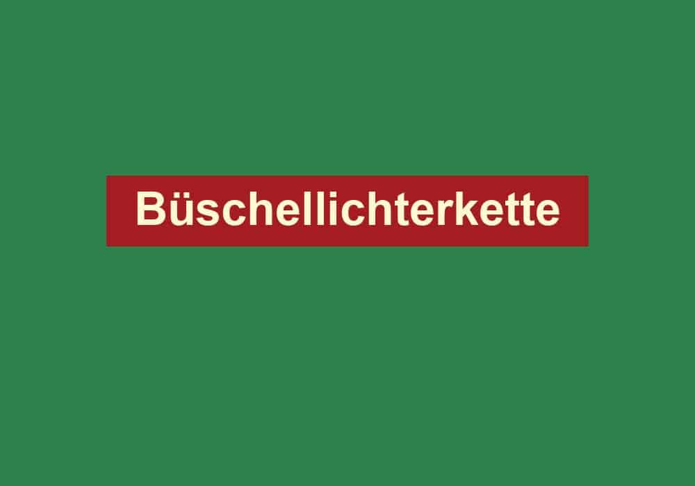 bueschellichterkette