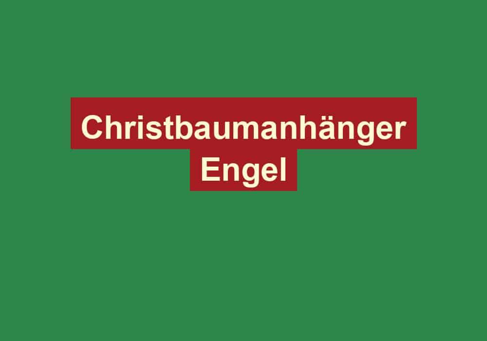 christbaumanhaenger engel