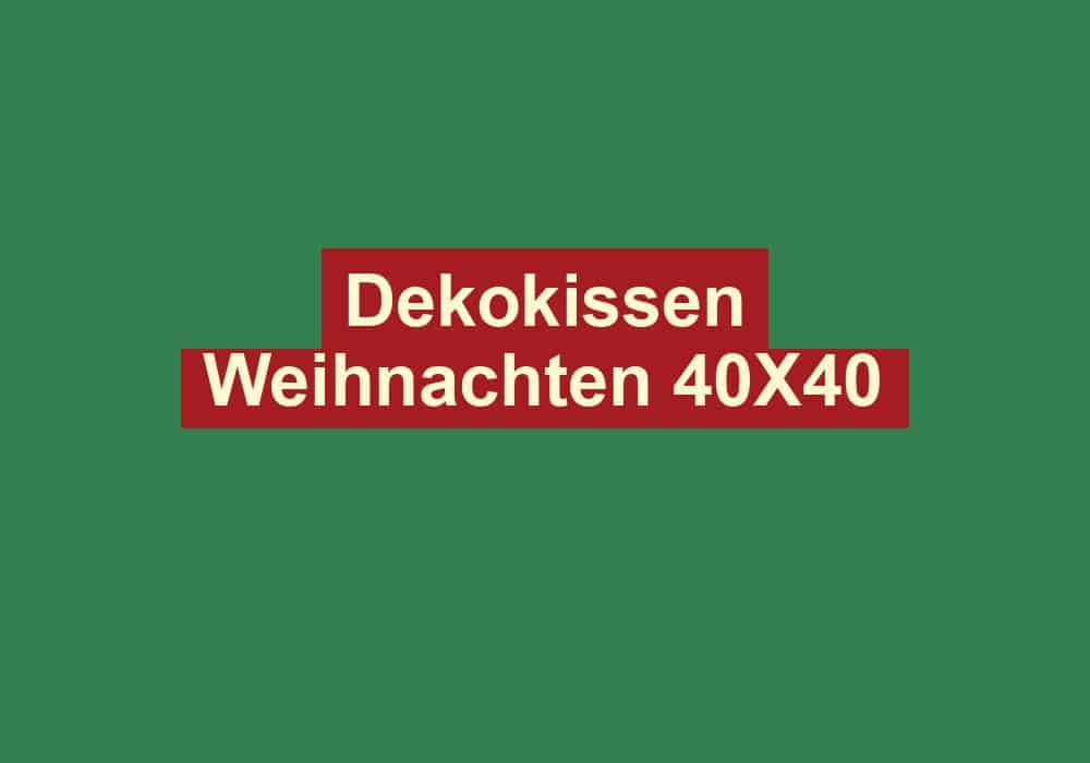 dekokissen weihnachten