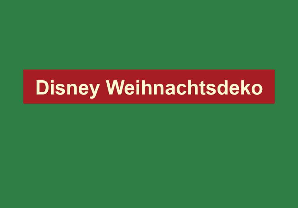 disney weihnachtsdeko