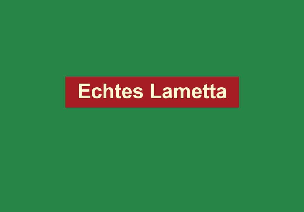 echtes lametta