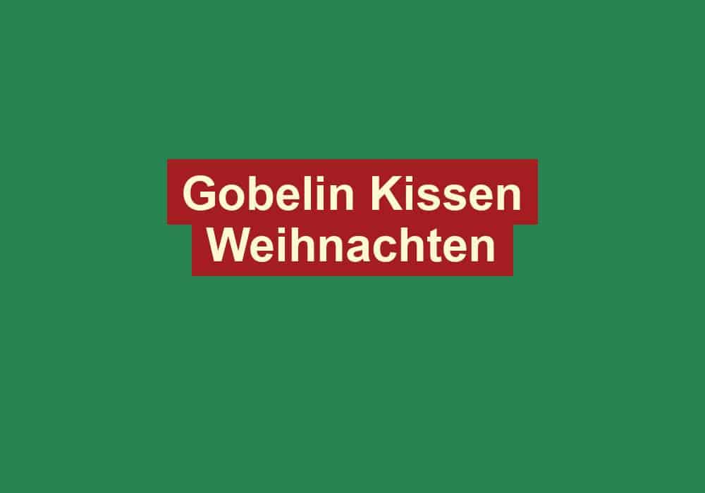 gobelin kissen weihnachten