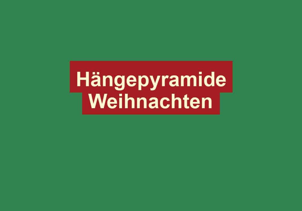 haengepyramide weihnachten
