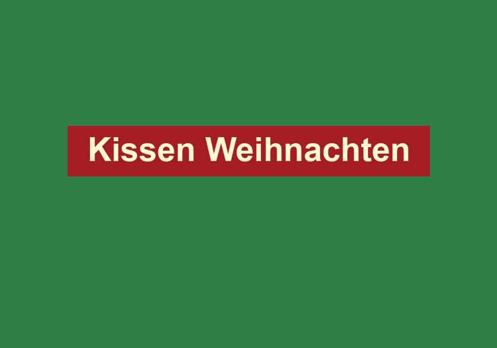 kissen weihnachten