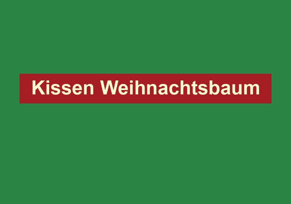 kissen weihnachtsbaum
