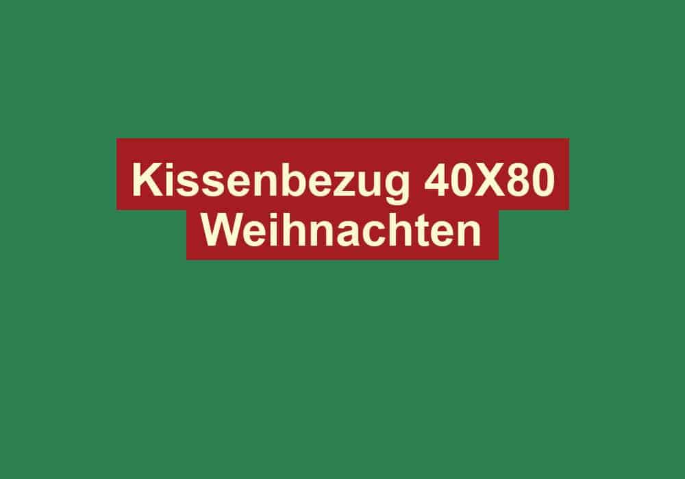 kissenbezug 40x80 weihnachten