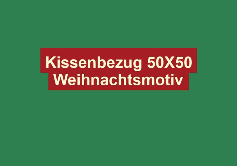 kissenbezug 50x50 weihnachtsmotiv