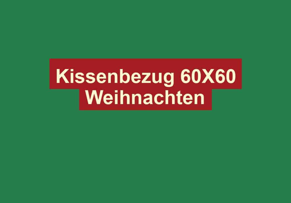 kissenbezug 60x60 weihnachten