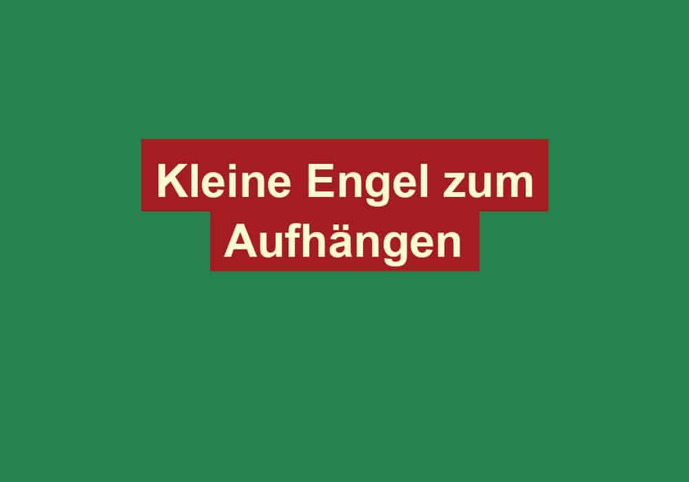 kleine engel zum aufhaengen