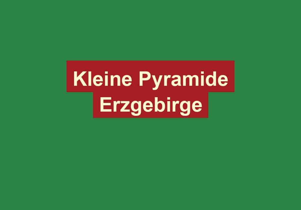 kleine pyramide erzgebirge