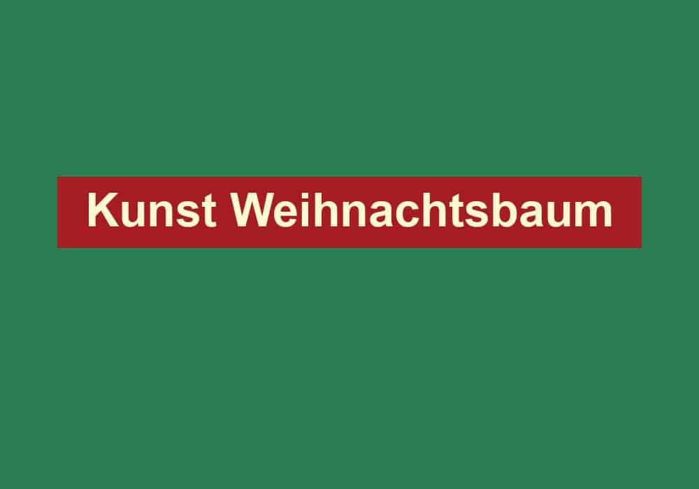 kunst weihnachtsbaum