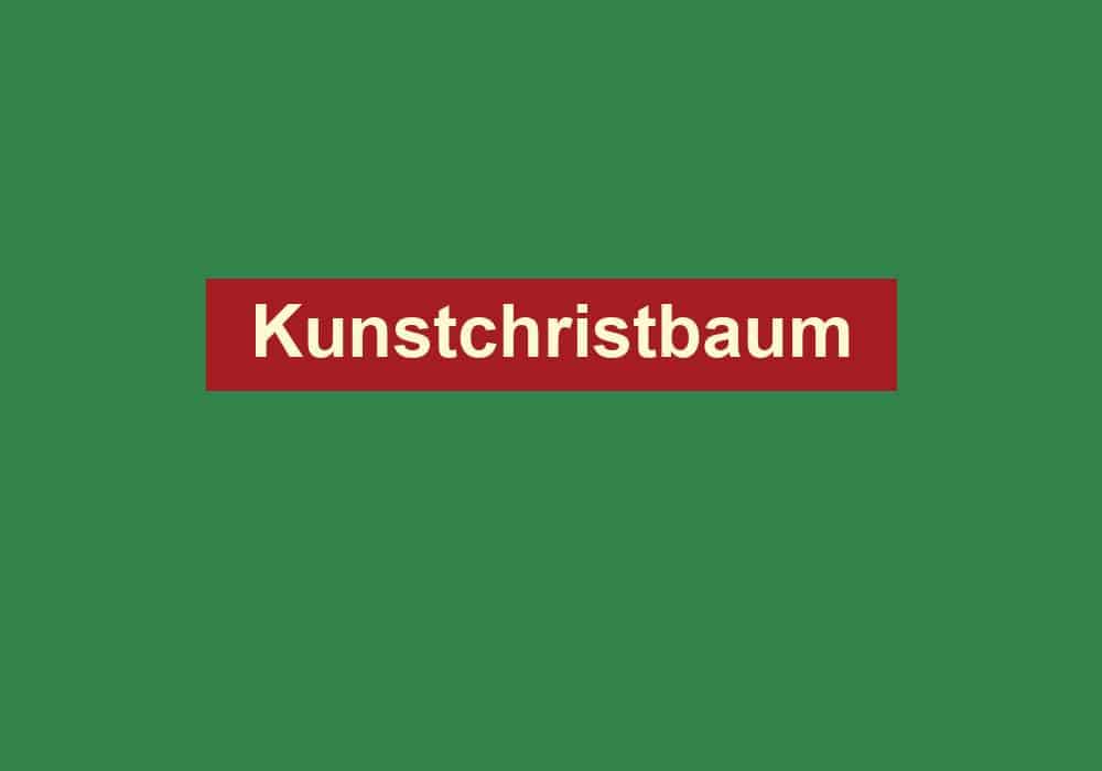 kunstchristbaum