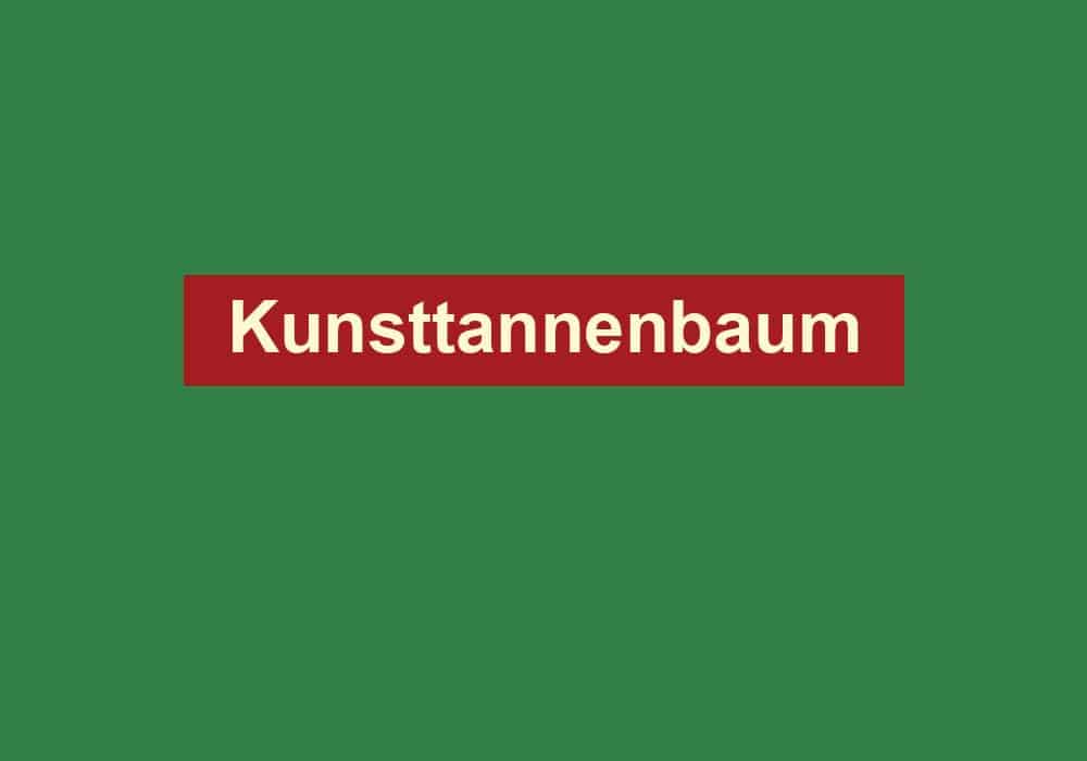 kunsttannenbaum