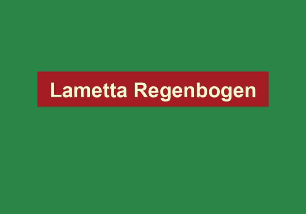 lametta regenbogen