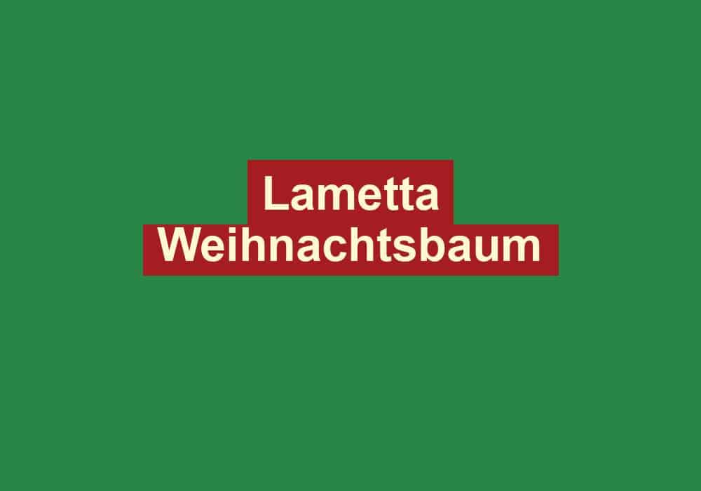 lametta weihnachtsbaum