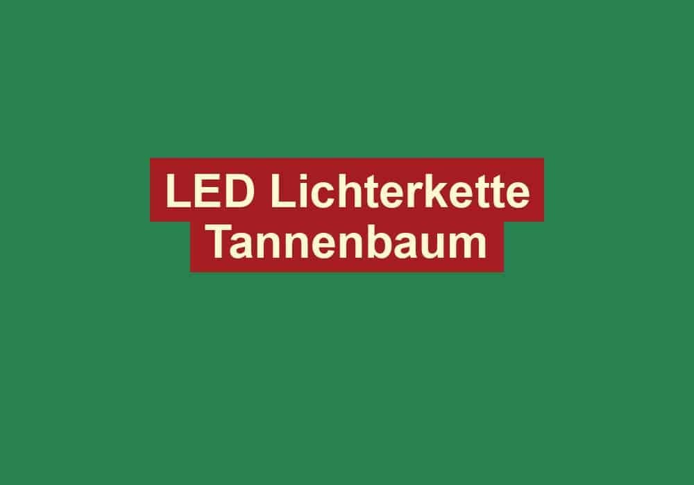 led lichterkette tannenbaum 2