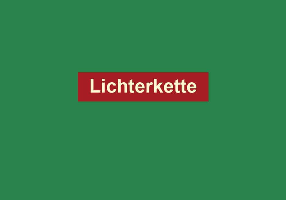 lichterkette