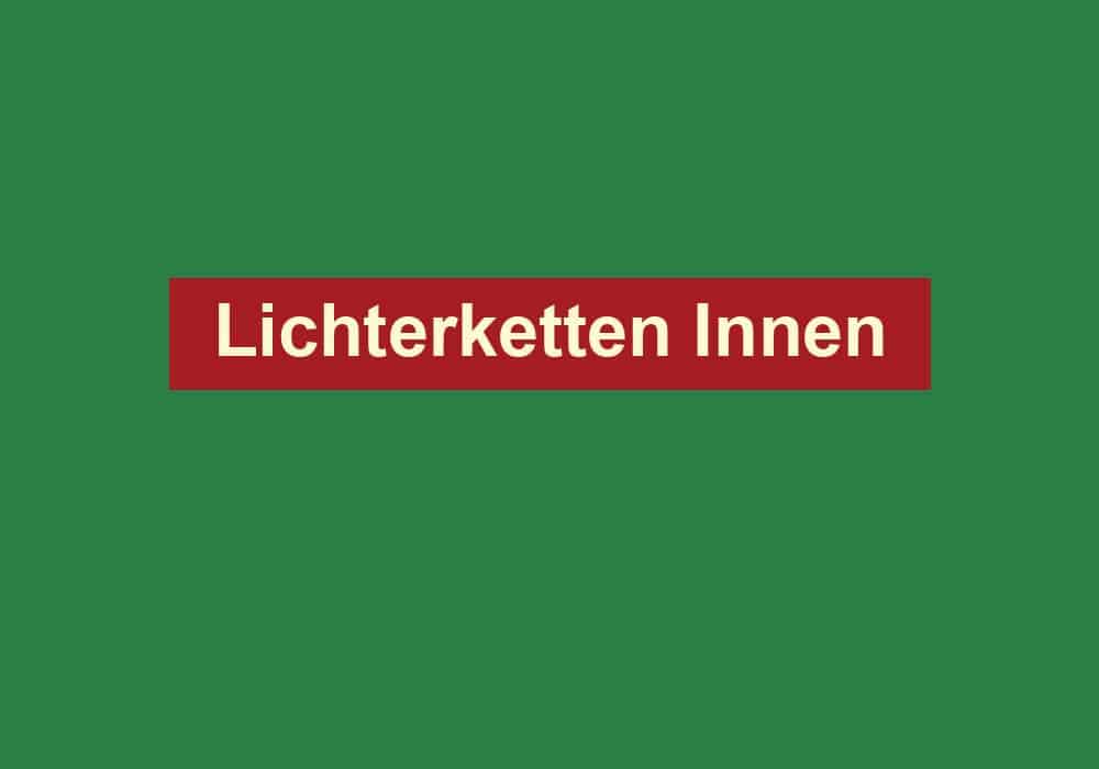 lichterketten innen
