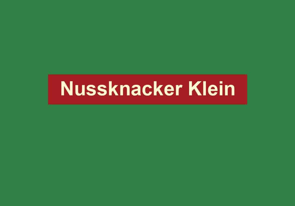 nussknacker klein