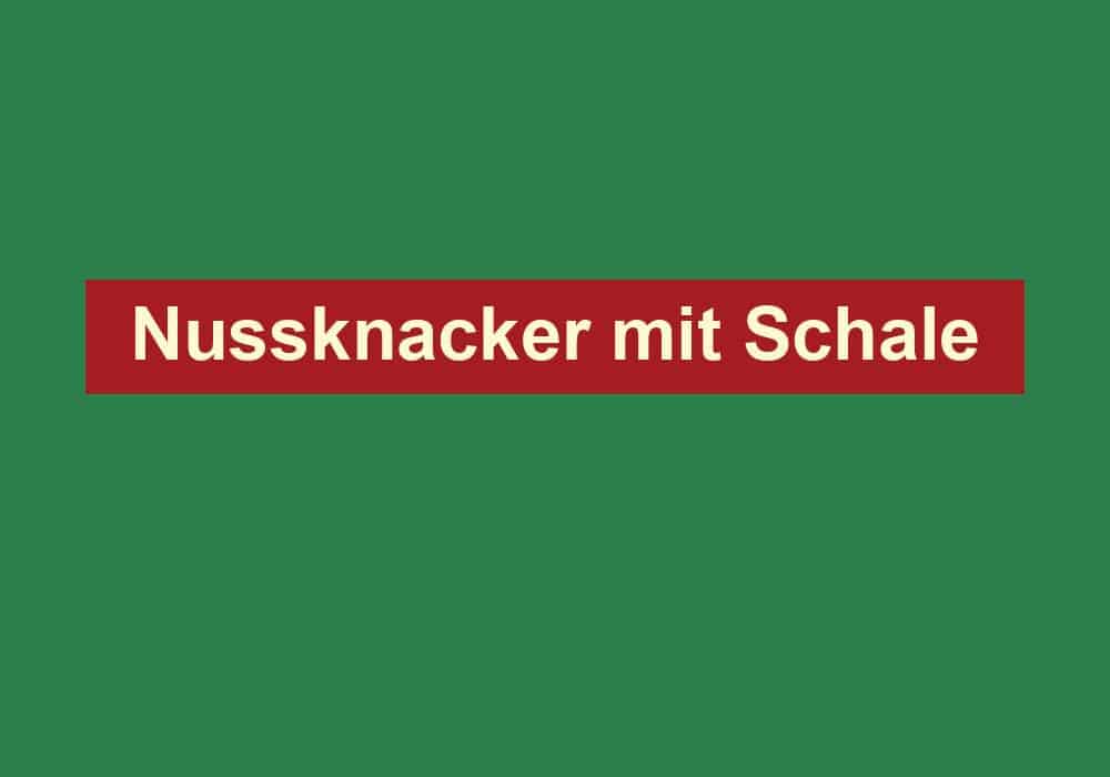 nussknacker mit schale