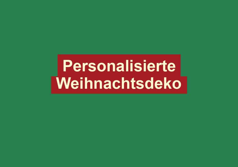 personalisierte weihnachtsdeko