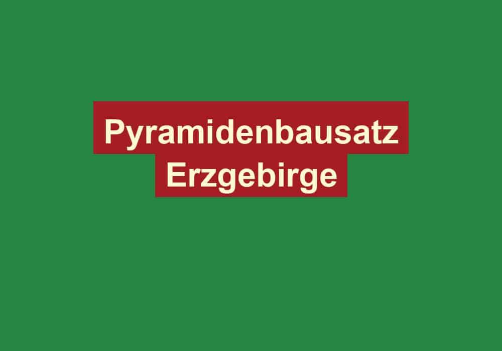pyramidenbausatz erzgebirge