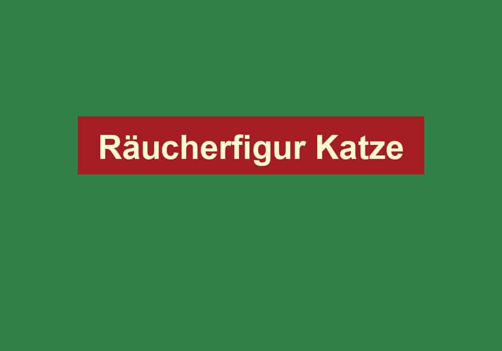 raeucherfigur katze
