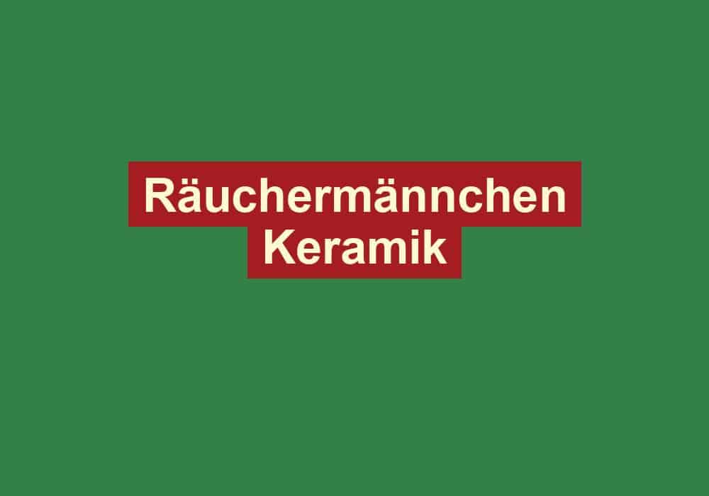 raeuchermaennchen keramik