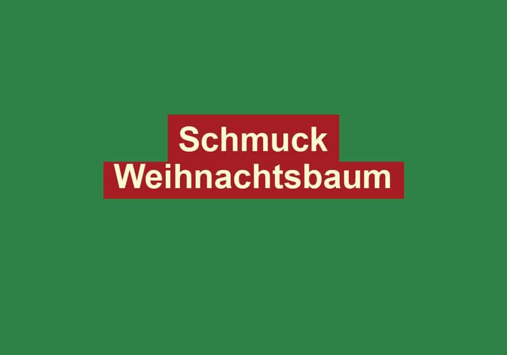 schmuck weihnachtsbaum