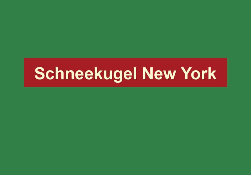 schneekugel new york