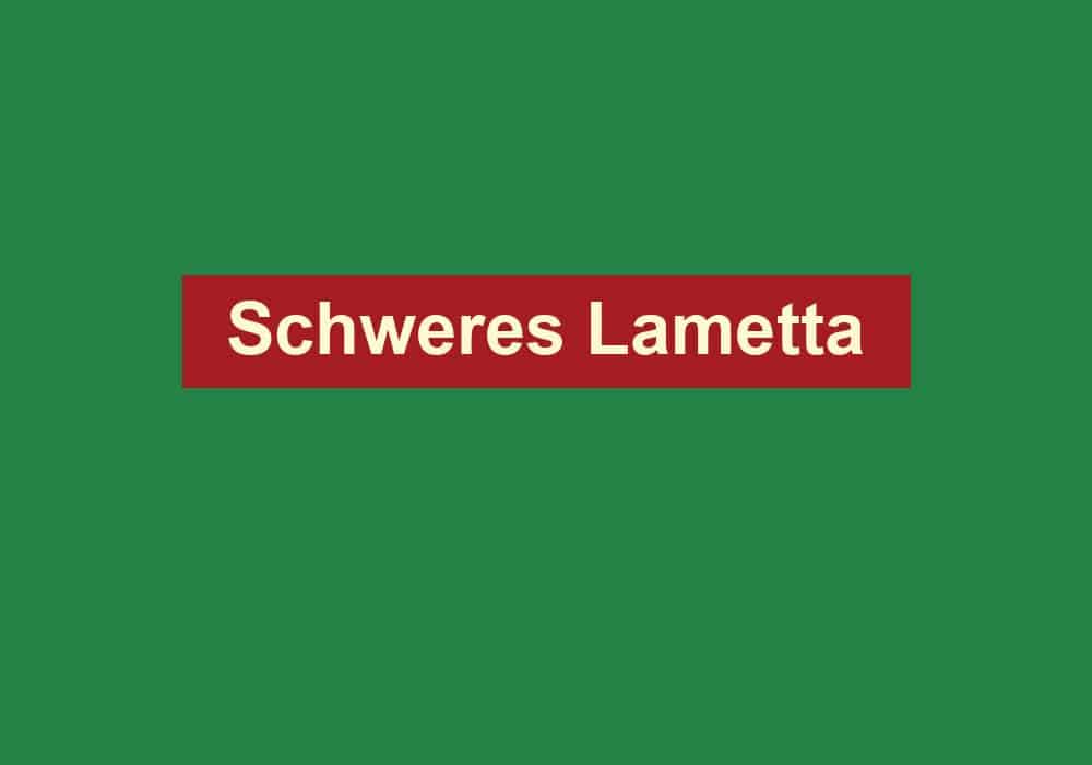 schweres lametta