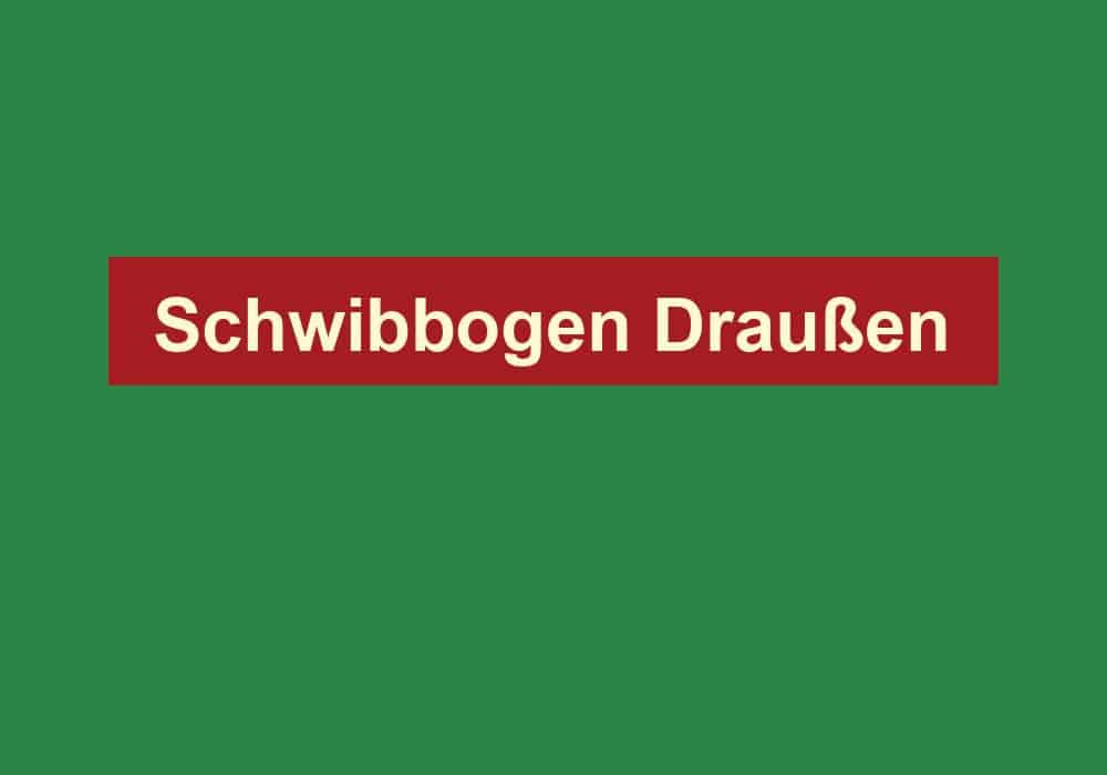 schwibbogen draussen