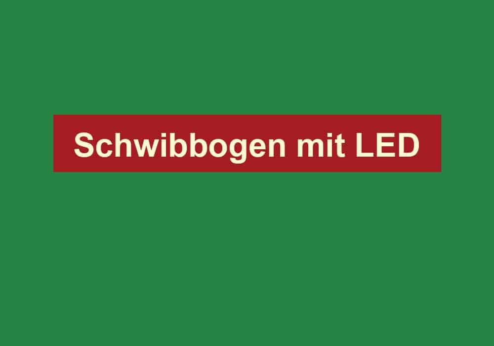 schwibbogen mit led