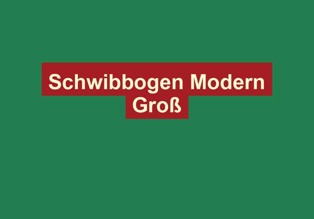schwibbogen modern gross