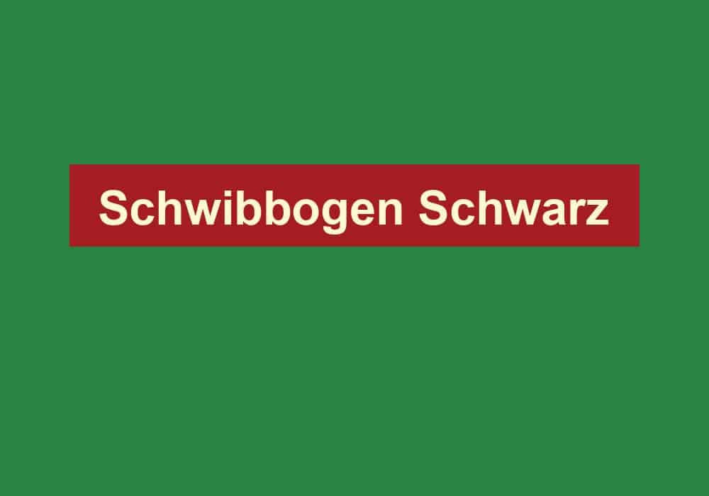 schwibbogen schwarz