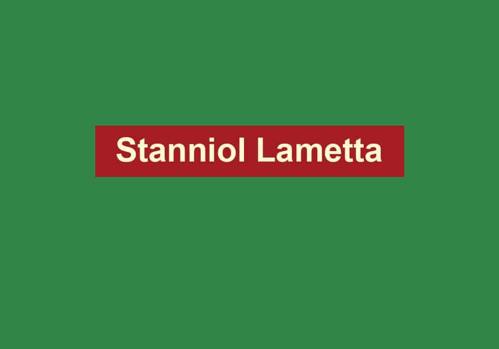 stanniol lametta