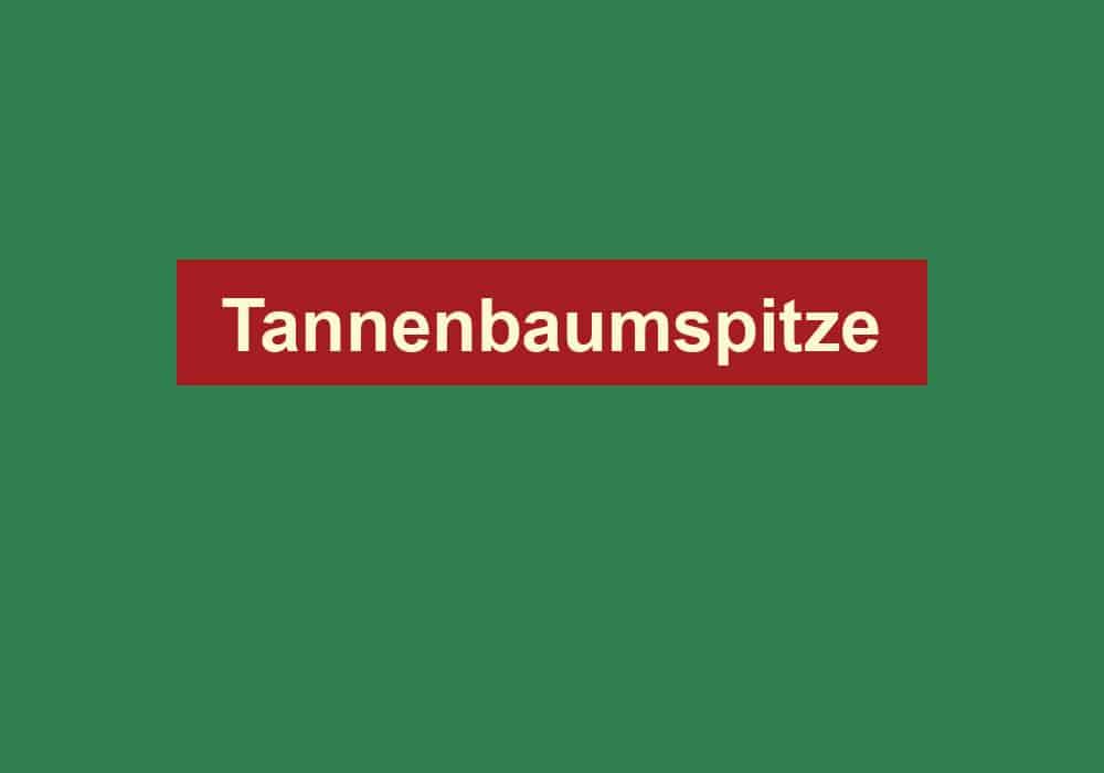 tannenbaumspitze