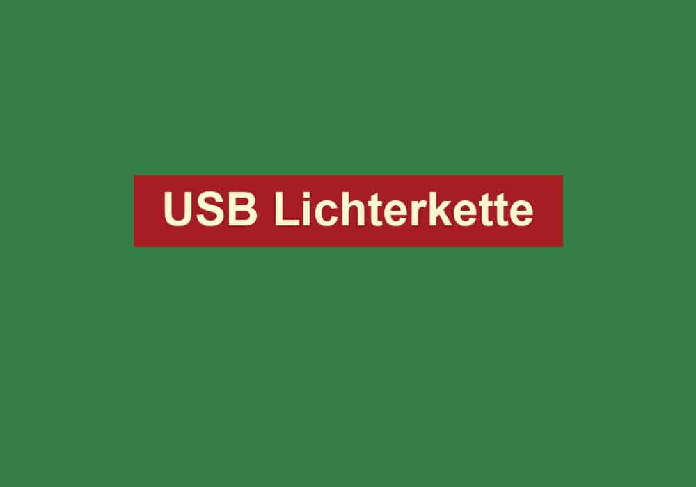 usb lichterkette
