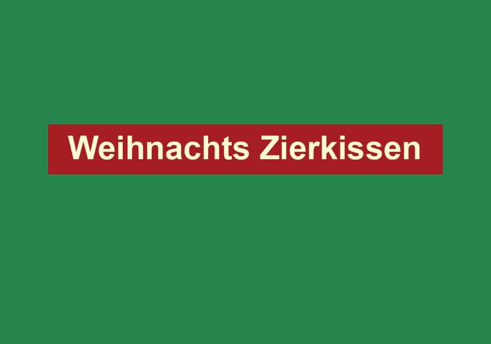 weihnachts zierkissen