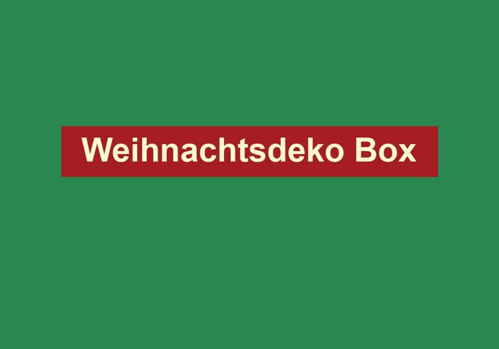 weihnachtsdeko