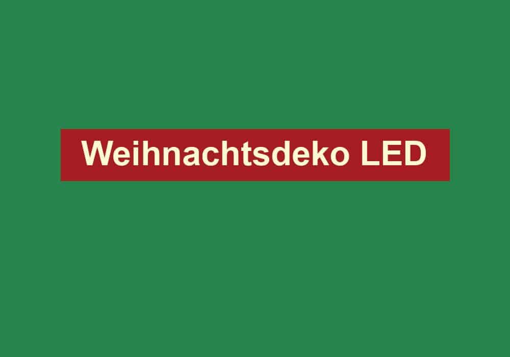 weihnachtsdeko led