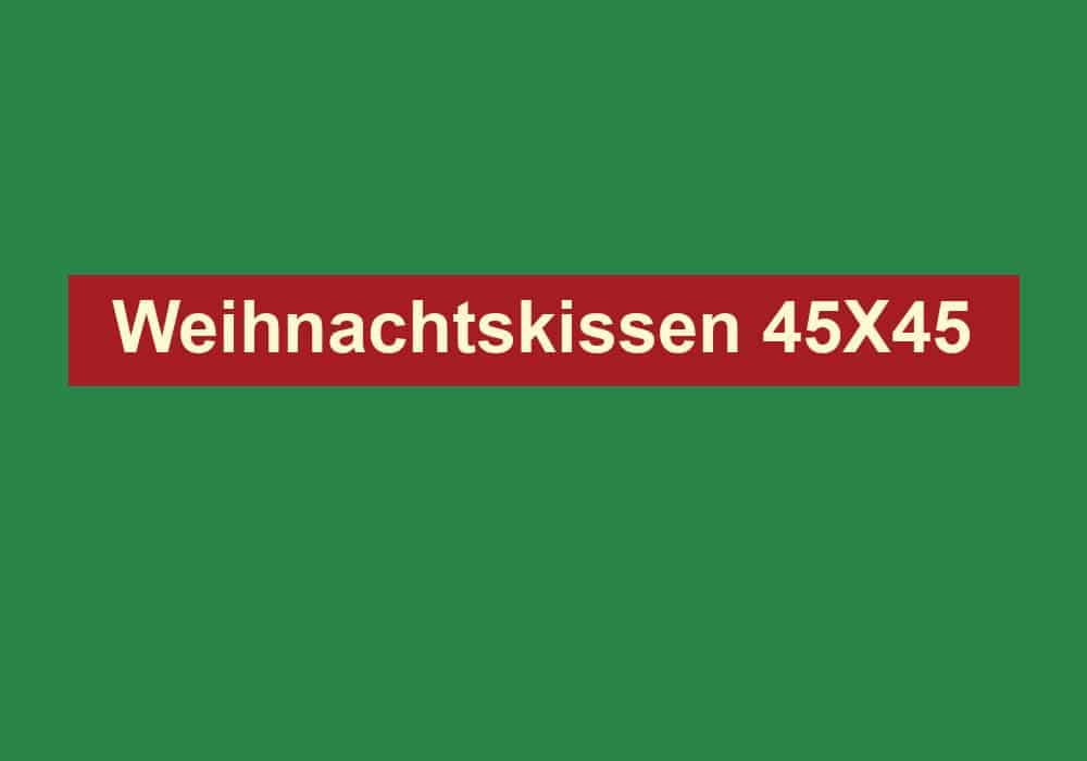 weihnachtskissen