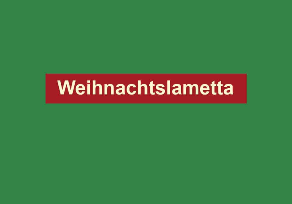 weihnachtslametta