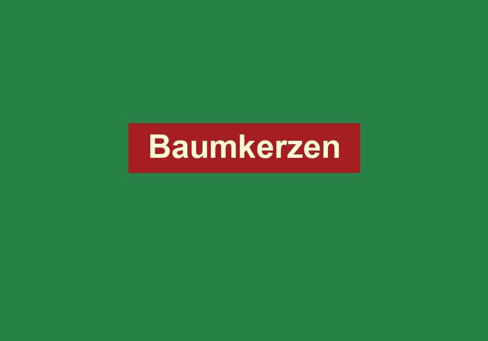baumkerzen