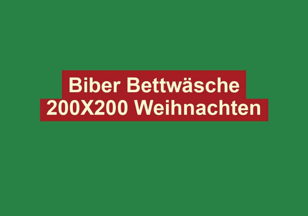 biber bettwaesche 200x200 weihnachten