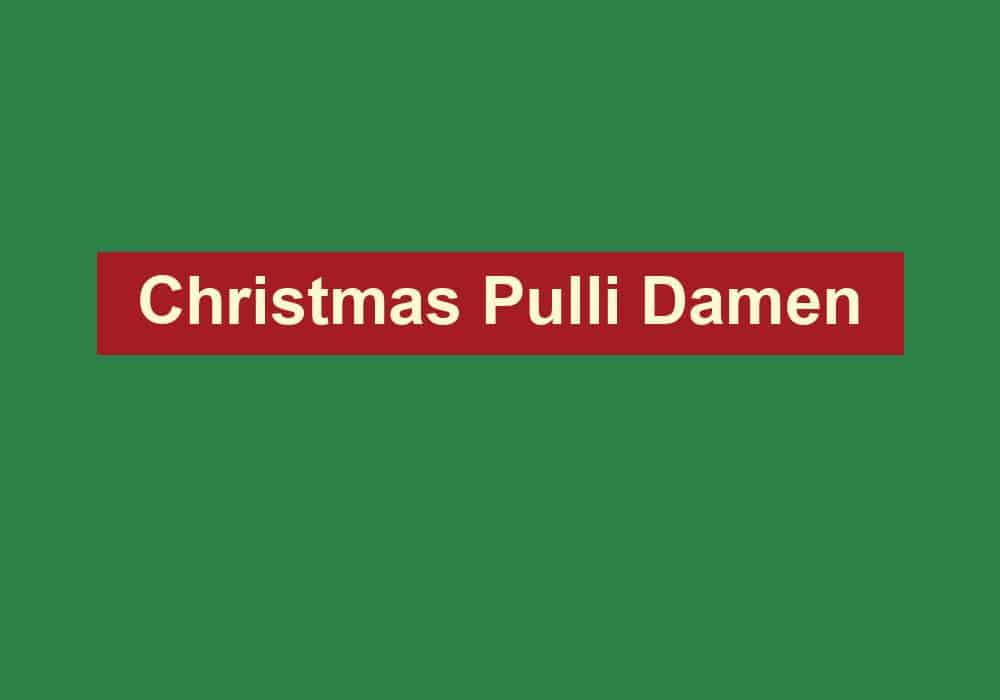 christmas pulli damen