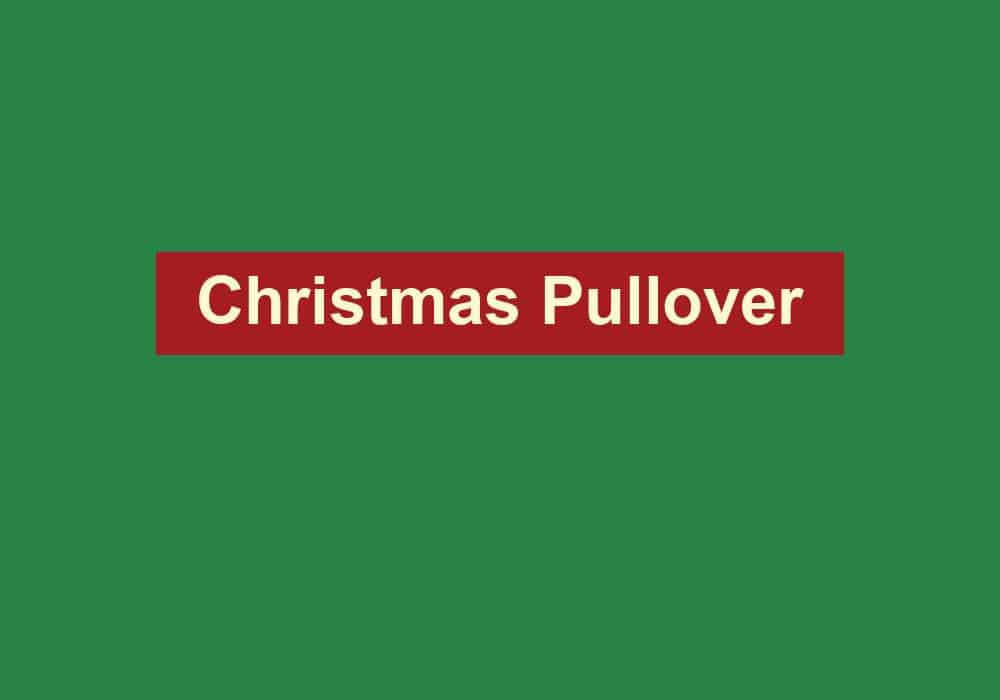 christmas pullover