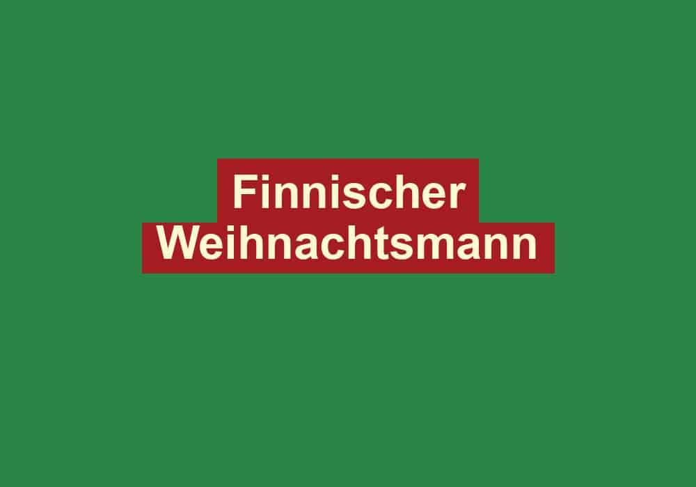 finnischer weihnachtsmann