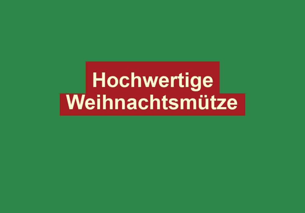 hochwertige weihnachtsmuetze